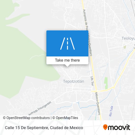 Mapa de Calle 15 De Septiembre