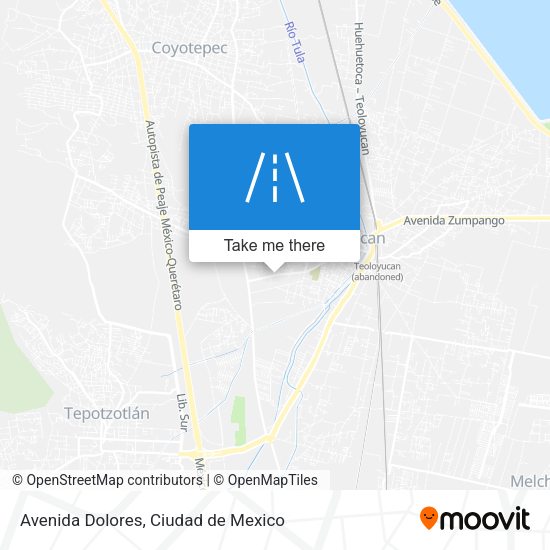 Avenida Dolores map