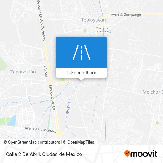 Calle 2 De Abril map