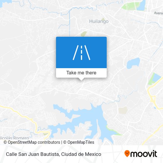 Calle San Juan Bautista map