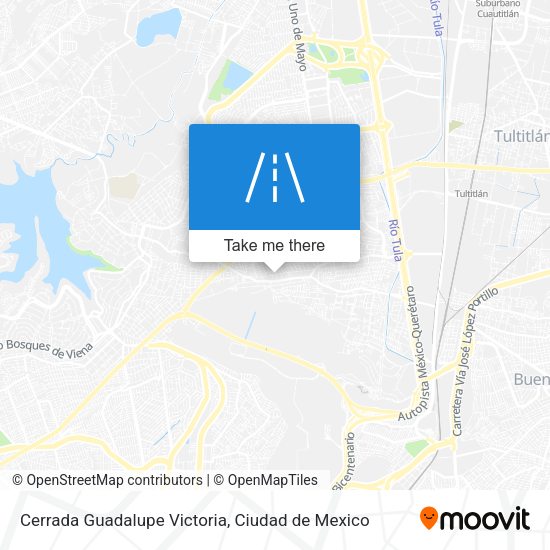 Mapa de Cerrada Guadalupe Victoria