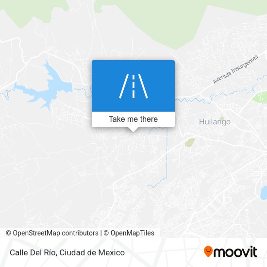 Calle Del Río map