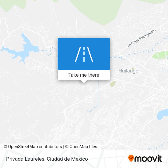 Privada Laureles map
