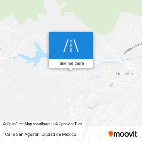 Calle San Agustín map