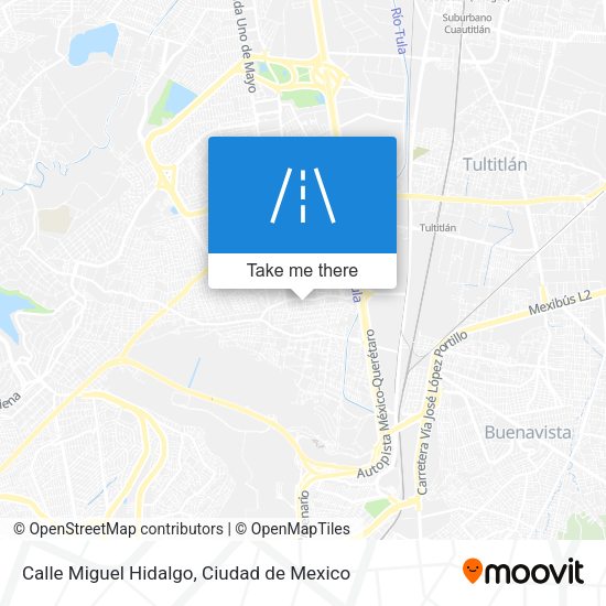 Calle Miguel Hidalgo map