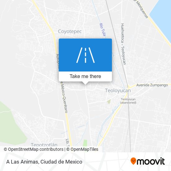 A Las Animas map