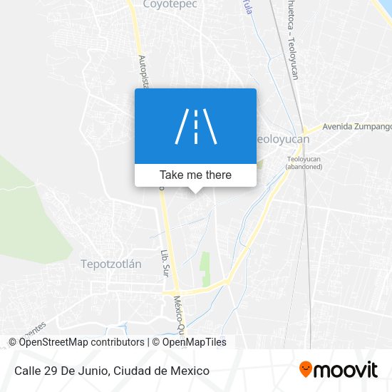 Mapa de Calle 29 De Junio