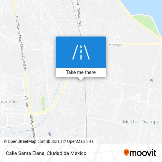 Mapa de Calle Santa Elena