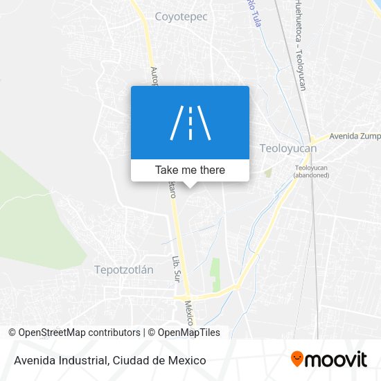 Mapa de Avenida Industrial