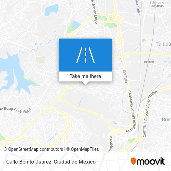 Calle Benito Juárez map