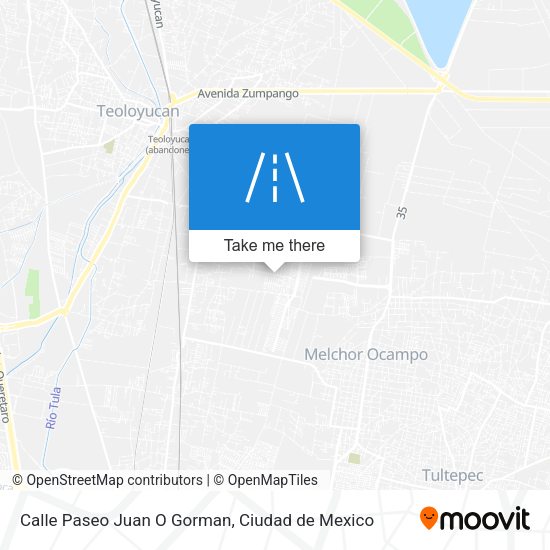 Calle Paseo Juan O Gorman map