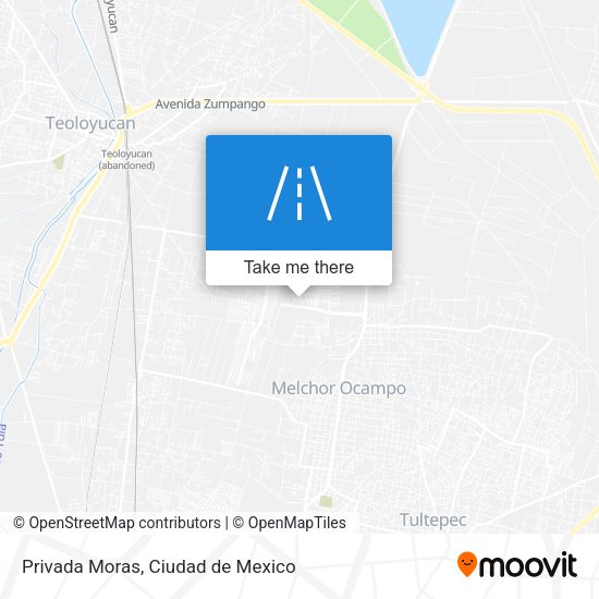 Mapa de Privada Moras