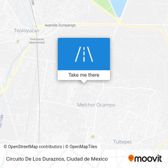Mapa de Circuito De Los Duraznos
