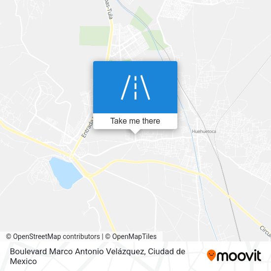 Boulevard Marco Antonio Velázquez map