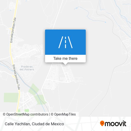 Calle Yachilan map