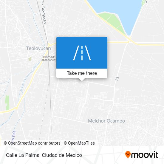 Calle La Palma map