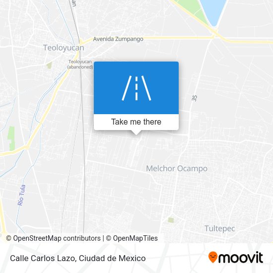 Calle Carlos Lazo map
