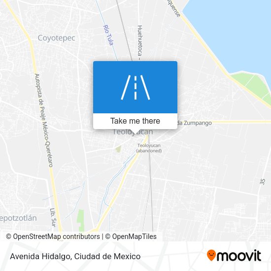 Avenida Hidalgo map