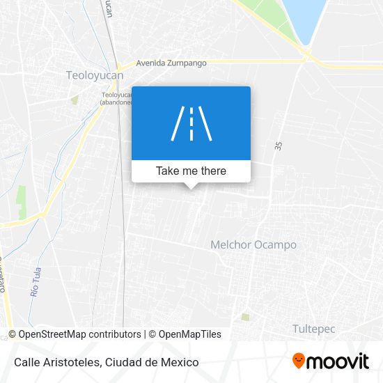 Calle Aristoteles map