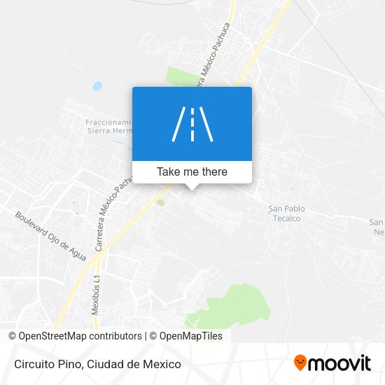 Circuito Pino map