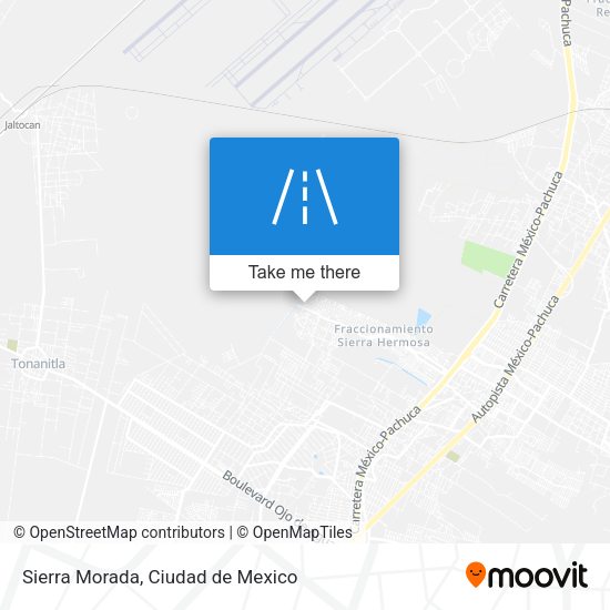 Mapa de Sierra Morada
