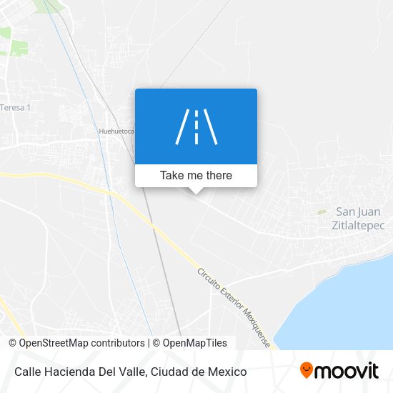 Calle Hacienda Del Valle map