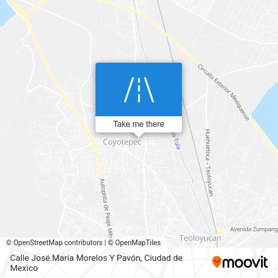 Calle José María Morelos Y Pavón map