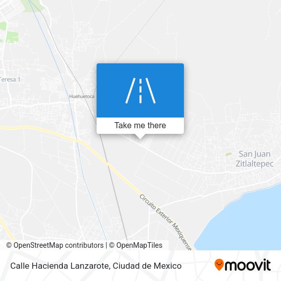 Calle Hacienda Lanzarote map