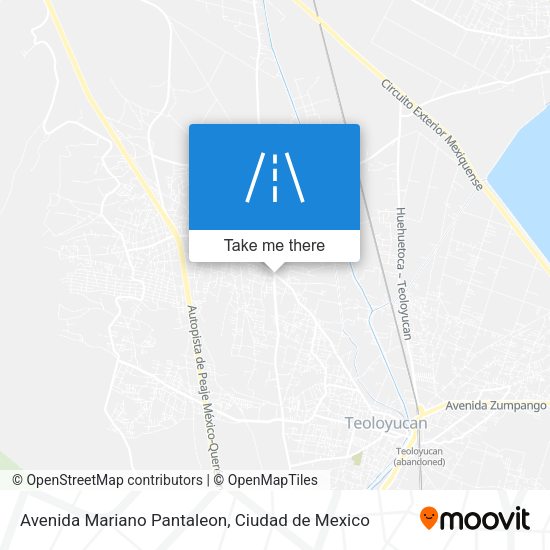 Mapa de Avenida Mariano Pantaleon