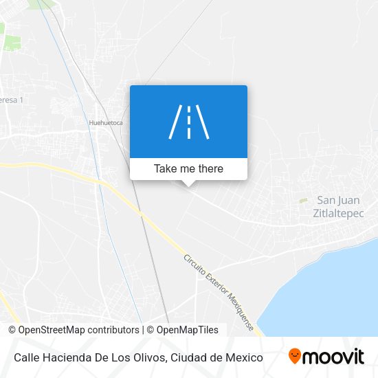 Calle Hacienda De Los Olivos map