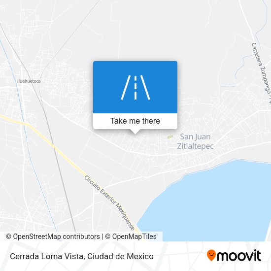 Cerrada Loma Vista map