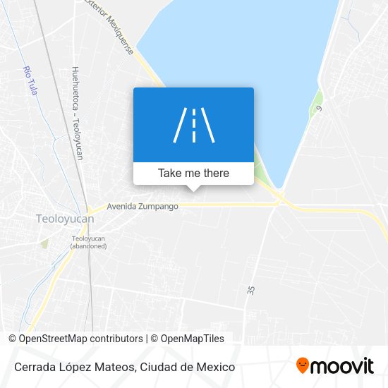Mapa de Cerrada López Mateos