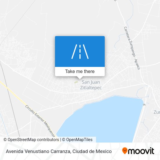 Avenida Venustiano Carranza map