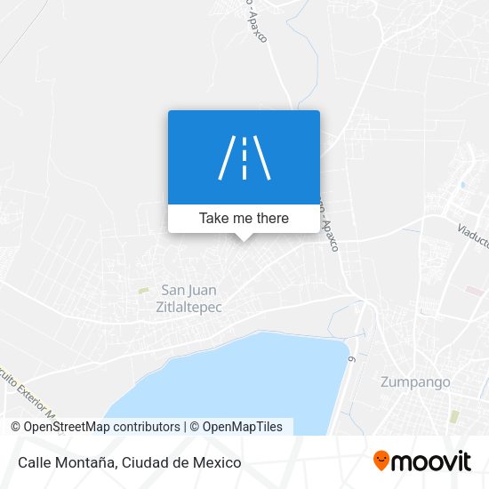 Calle Montaña map