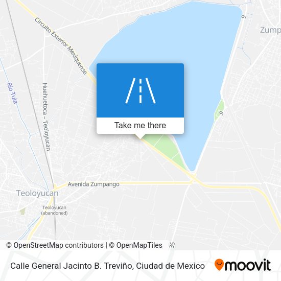 Mapa de Calle General Jacinto B. Treviño