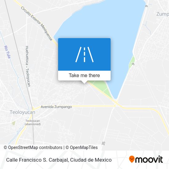 Calle Francisco S. Carbajal map