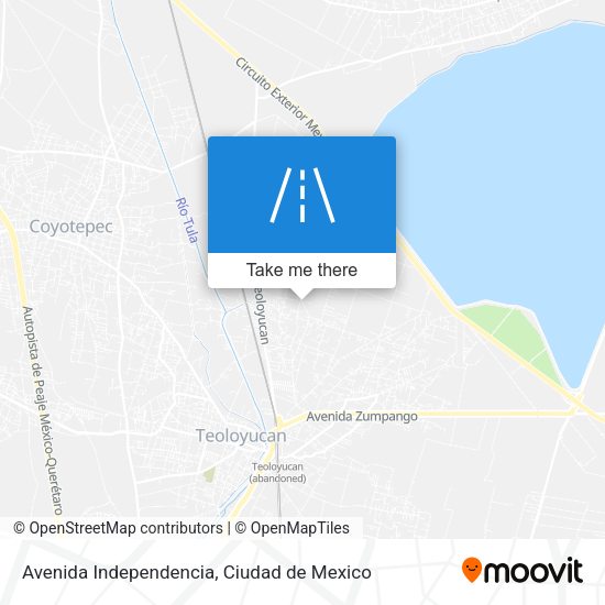 Avenida Independencia map
