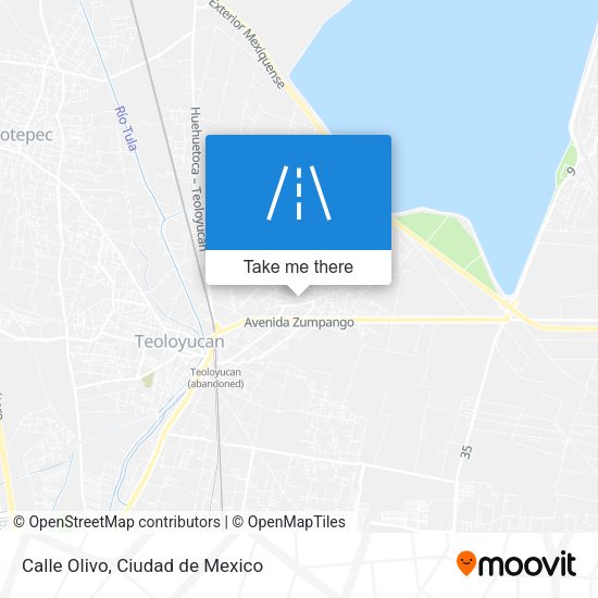 Mapa de Calle Olivo