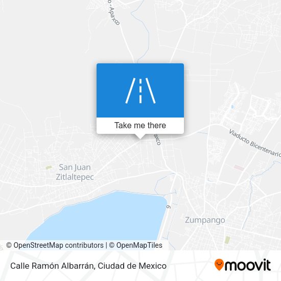 Mapa de Calle Ramón Albarrán