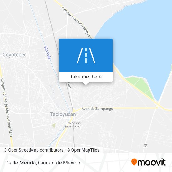 Mapa de Calle Mérida