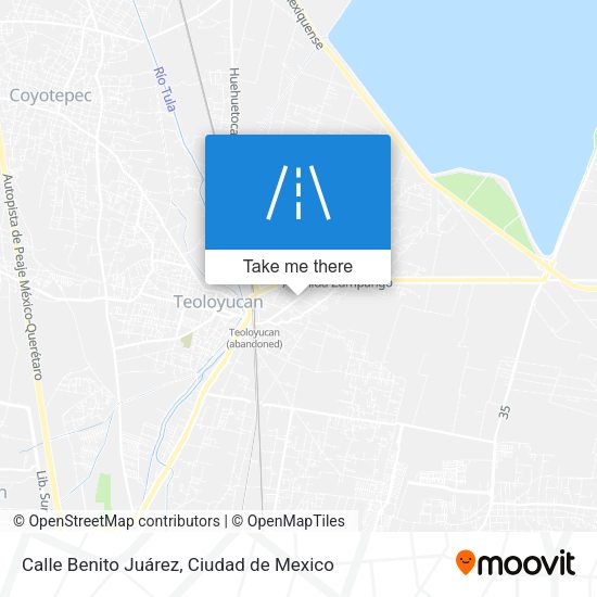 Calle Benito Juárez map