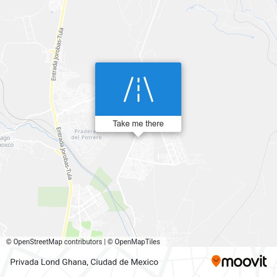Privada Lond Ghana map