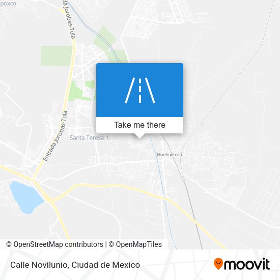 Calle Novilunio map