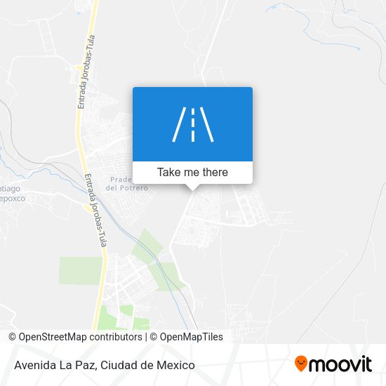 Avenida La Paz map