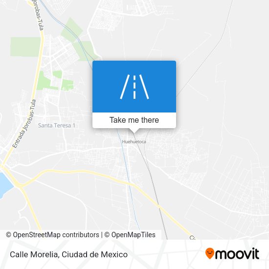 Calle Morelia map