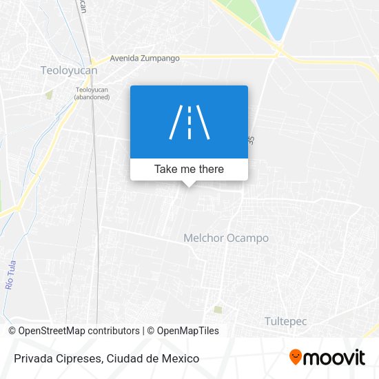 Mapa de Privada Cipreses