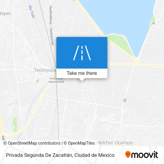 Mapa de Privada Segunda De Zacatlán
