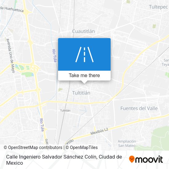 Calle Ingeniero Salvador Sánchez Colín map