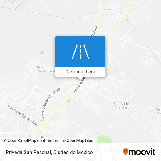 Privada San Pascual map