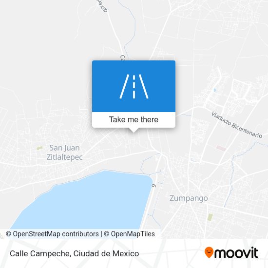 Calle Campeche map